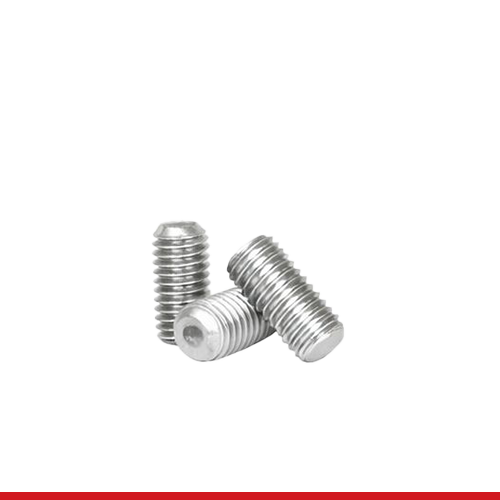 SSFPM3050X10ME10MM M3-0.50 X 10 MM COARSE SS A2 (18-8) FLAT POINT SOCKET SET SCREWS 10MM